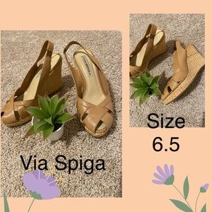 Via Spiga Platforms as New, Size 6.5